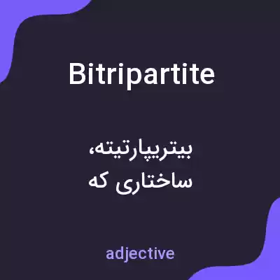 معنی bitripartite به فارسی معنی bitripartite به فارسی
