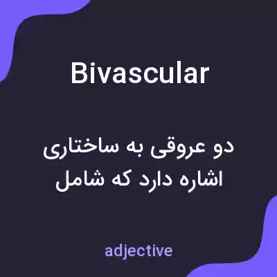 معنی bivascular به فارسی معنی bivascular به فارسی