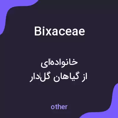 معنی bixaceae به فارسی معنی bixaceae به فارسی