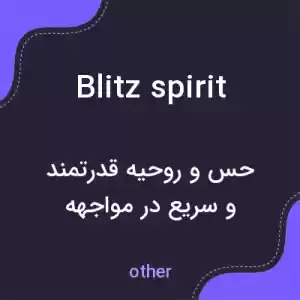 معنی blitz spirit به فارسی