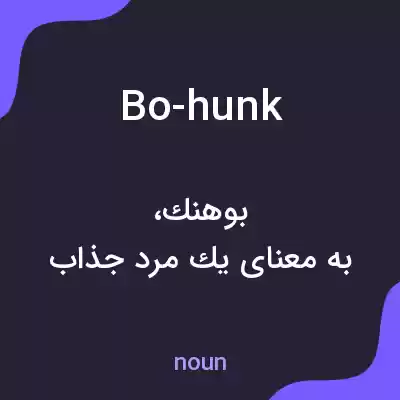معنی bo-hunk به فارسی