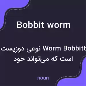 معنی bobbit worm به فارسی معنی bobbit worm به فارسی