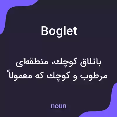 معنی boglet به فارسی معنی boglet به فارسی