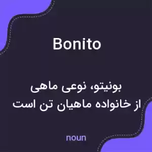 معنی bonito به فارسی معنی bonito به فارسی