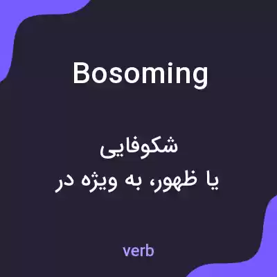 معنی bosoming به فارسی معنی bosoming به فارسی