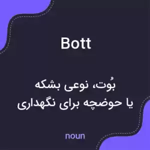 معنی bott به فارسی معنی bott به فارسی