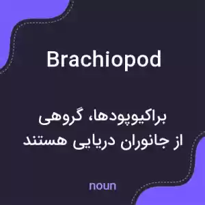 معنی brachiopod به فارسی معنی brachiopod به فارسی