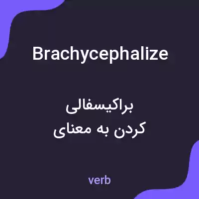 معنی brachycephalize به فارسی معنی brachycephalize به فارسی