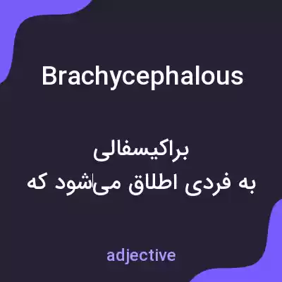 معنی brachycephalous به فارسی معنی brachycephalous به فارسی