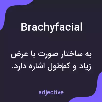 معنی brachyfacial به فارسی معنی brachyfacial به فارسی