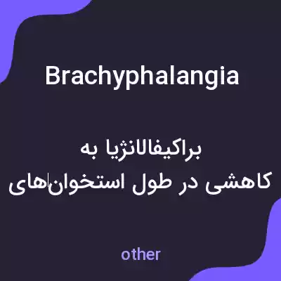 معنی brachyphalangia به فارسی معنی brachyphalangia به فارسی