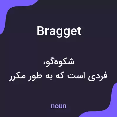 معنی bragget به فارسی معنی bragget به فارسی