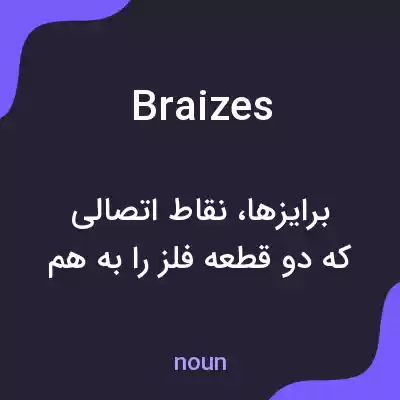 معنی braizes به فارسی معنی braizes به فارسی