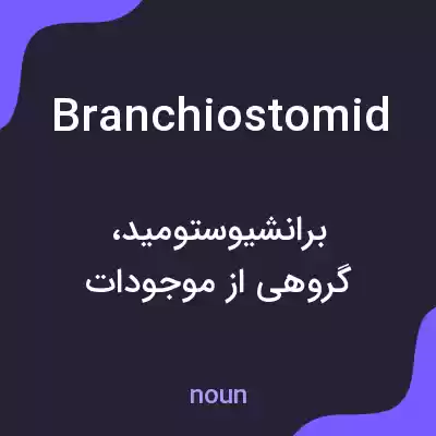 معنی branchiostomid به فارسی معنی branchiostomid به فارسی
