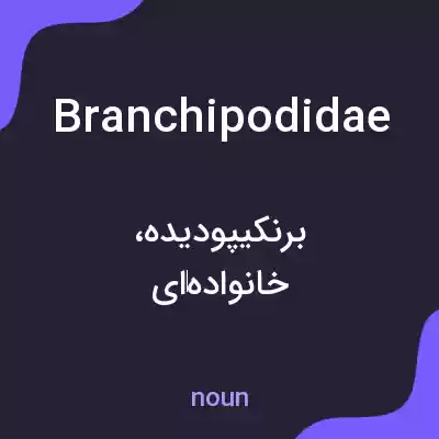 معنی branchipodidae به فارسی معنی branchipodidae به فارسی