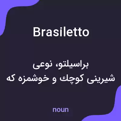 معنی brasiletto به فارسی معنی brasiletto به فارسی