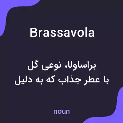 معنی brassavola به فارسی معنی brassavola به فارسی