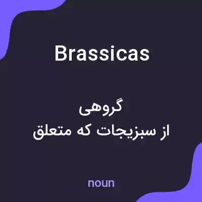 معنی brassicas به فارسی معنی brassicas به فارسی