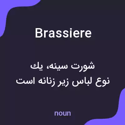 معنی brassiere به فارسی معنی brassiere به فارسی