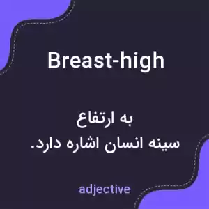 معنی breast-high به فارسی معنی breast-high به فارسی