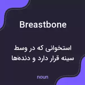 معنی breastbone به فارسی معنی breastbone به فارسی