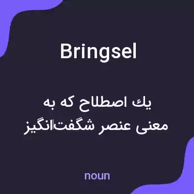 معنی bringsel به فارسی معنی bringsel به فارسی