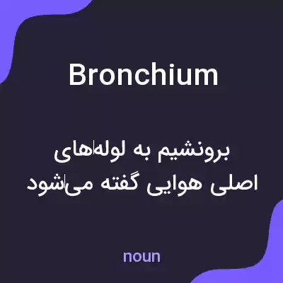 معنی bronchium به فارسی معنی bronchium به فارسی