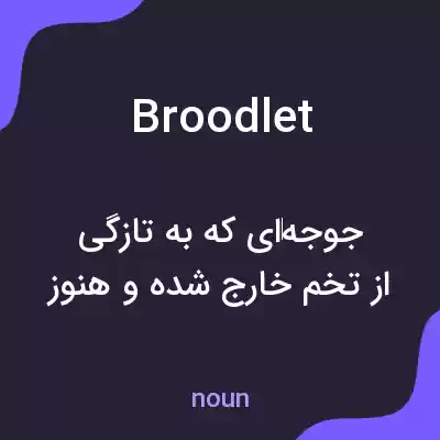 معنی broodlet به فارسی معنی broodlet به فارسی