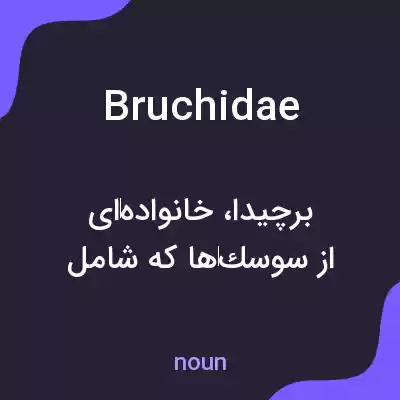 معنی bruchidae به فارسی معنی bruchidae به فارسی