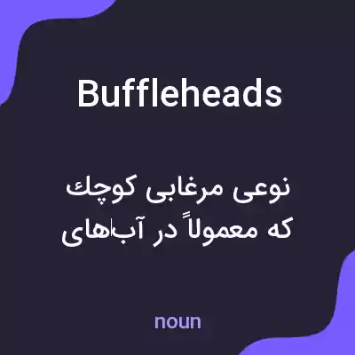 معنی buffleheads به فارسی معنی buffleheads به فارسی
