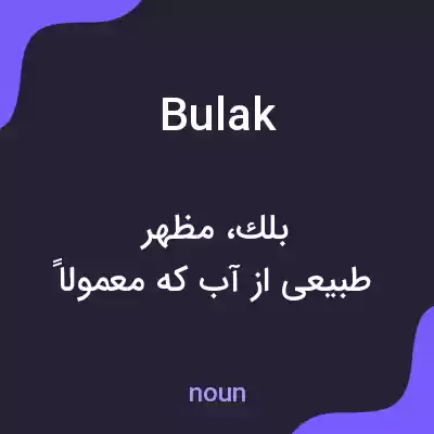 معنی bulak به فارسی معنی bulak به فارسی