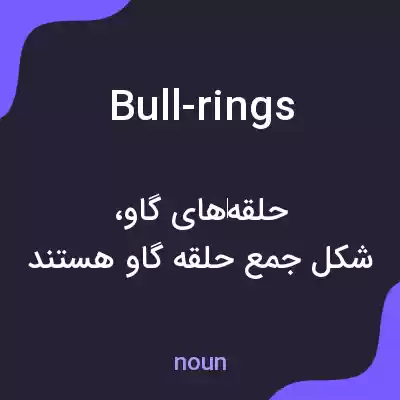 معنی bull-rings به فارسی معنی bull-rings به فارسی