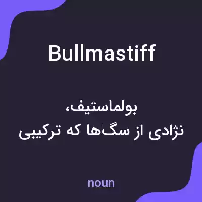معنی bullmastiff به فارسی معنی bullmastiff به فارسی