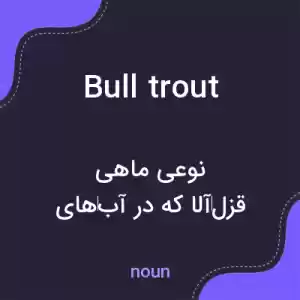 معنی bull trout به فارسی معنی bull trout به فارسی