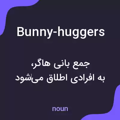 معنی bunny-huggers به فارسی معنی bunny-huggers به فارسی