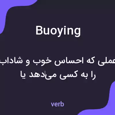 معنی buoying به فارسی معنی buoying به فارسی