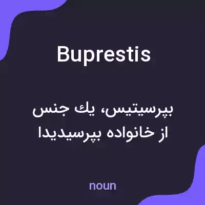 معنی buprestis به فارسی معنی buprestis به فارسی