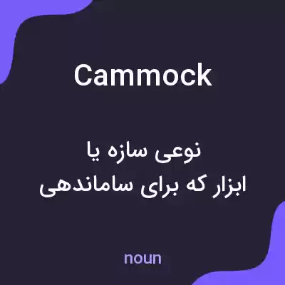 معنی cammock به فارسی معنی cammock به فارسی