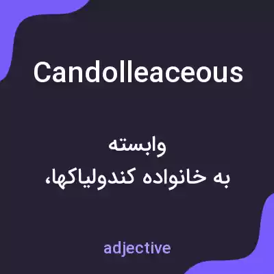 معنی candolleaceous به فارسی معنی candolleaceous به فارسی