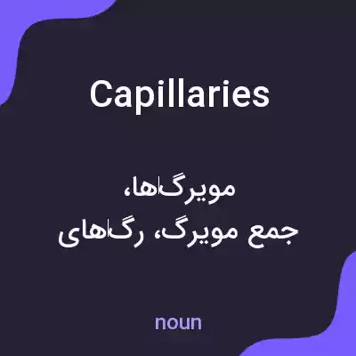 معنی capillaries به فارسی معنی capillaries به فارسی