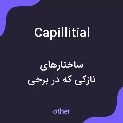 معنی capillitial به فارسی معنی capillitial به فارسی