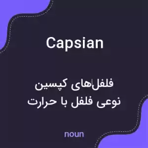 معنی capsian به فارسی معنی capsian به فارسی