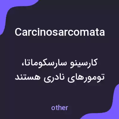 معنی carcinosarcomata به فارسی معنی carcinosarcomata به فارسی