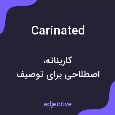 معنی carinated به فارسی معنی carinated به فارسی