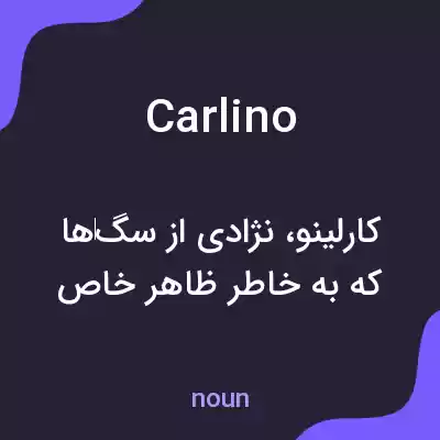 معنی carlino به فارسی معنی carlino به فارسی