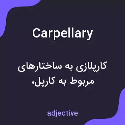 معنی carpellary به فارسی معنی carpellary به فارسی