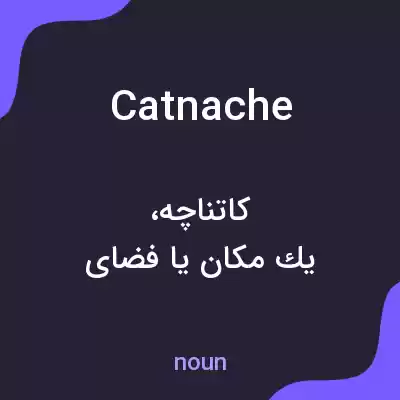 معنی catnache به فارسی معنی catnache به فارسی