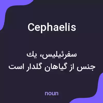 معنی cephaelis به فارسی معنی cephaelis به فارسی