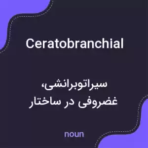 معنی ceratobranchial به فارسی معنی ceratobranchial به فارسی