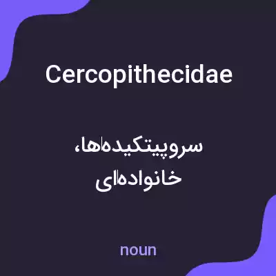 معنی cercopithecidae به فارسی معنی cercopithecidae به فارسی